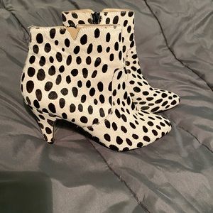 Cowhide boots
